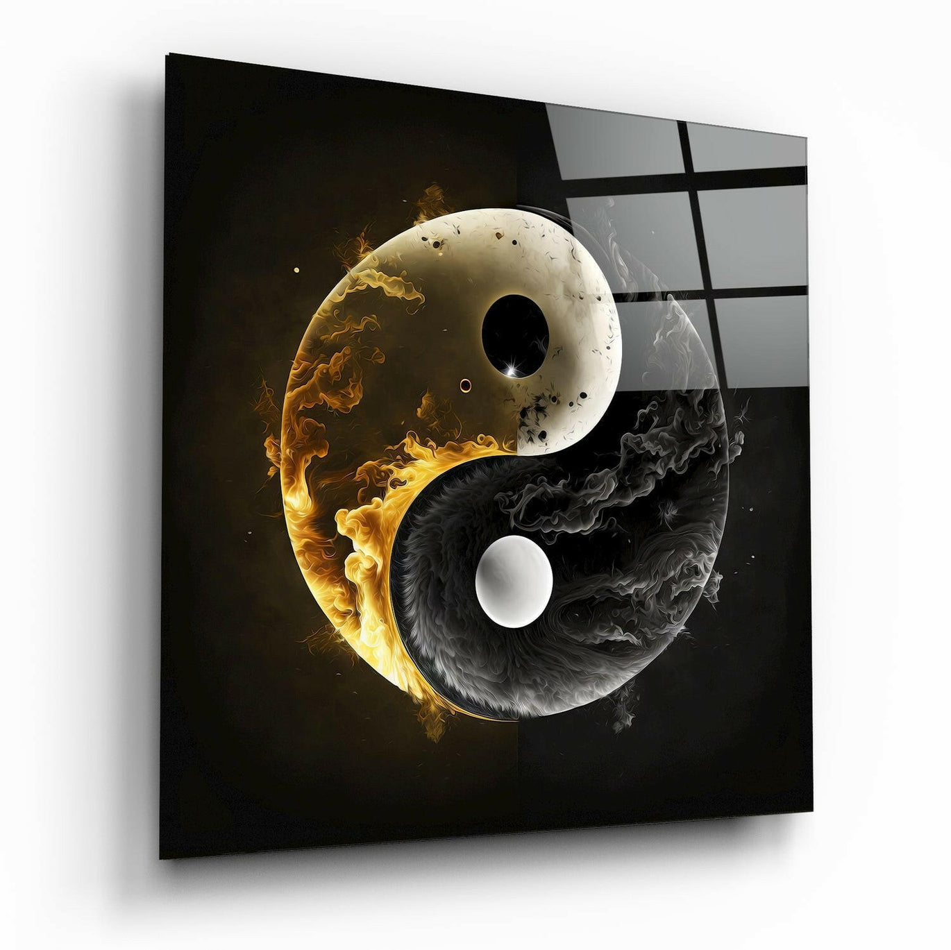 Ying&Yang Cam Tablo || Tasarımcı Koleksiyonu